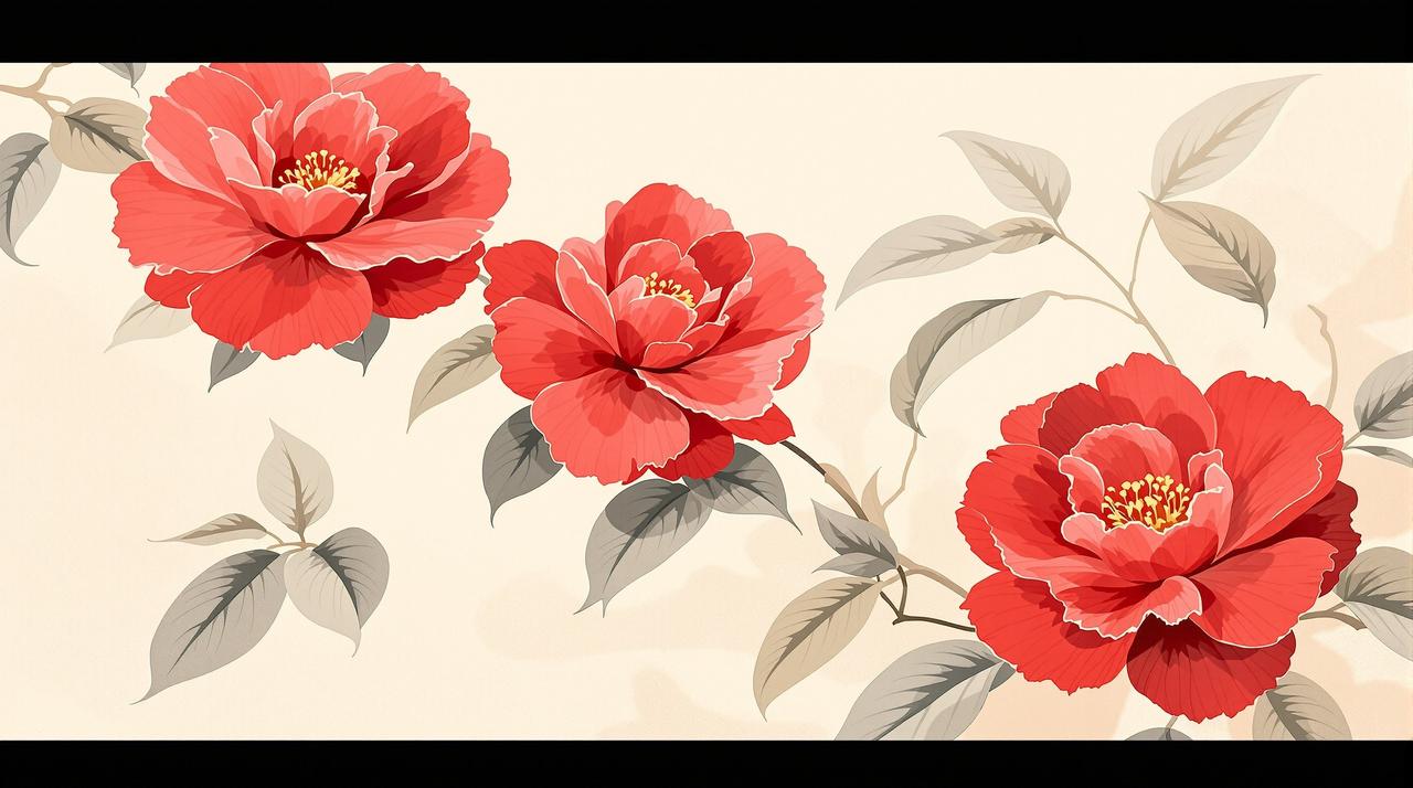 红果原创漫剧专题推荐 - 山茶花开·傲骨佳人